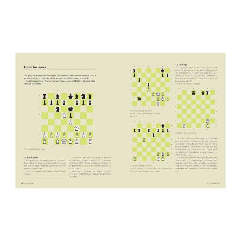 Livre sport LA BIBLE DES ÉCHECS