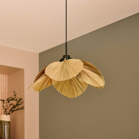 Suspension HOAN coloris naturel 15 x 59 cm