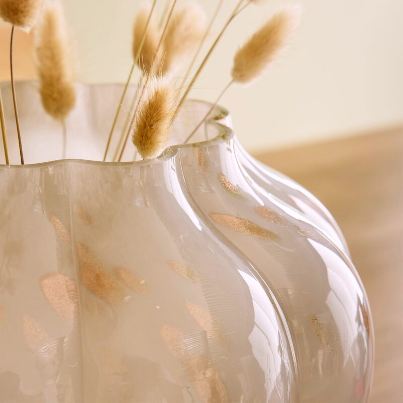 Vase MILKY coloris beige