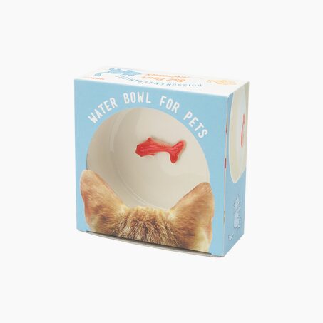 Accessoire animaux BOL POISSON coloris blanc