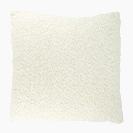 Coussin GAÏA coloris beige ficelle 45 x 45 cm