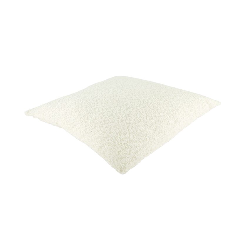 Coussin GAÏA coloris beige ficelle 45 x 45 cm