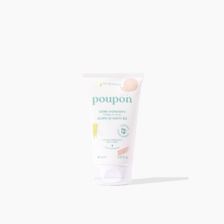 POUPON Soin CREME HYDRATANTE VISAGE CORPS musc blanc et de fleur d’oranger