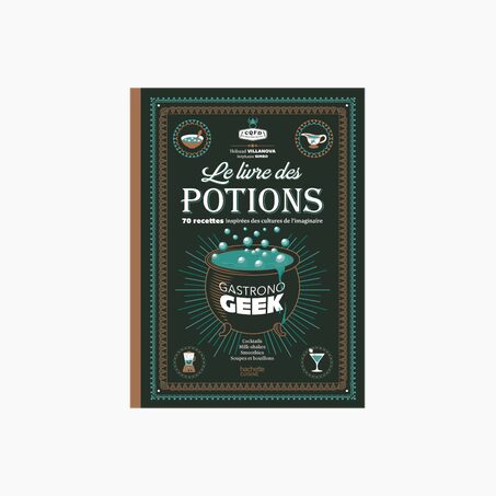 Hachette Pratique univers fantasy LE LIVRE DES POTIONS PAR GASTRONOGEEK