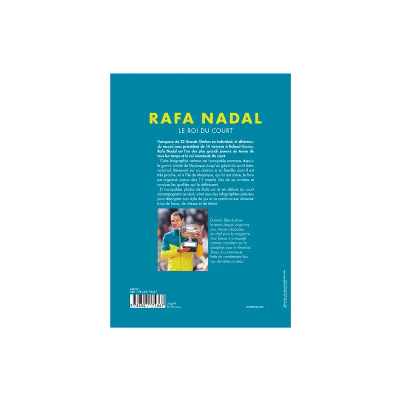 Livre RAFA NADAL : LE ROI DU COURT