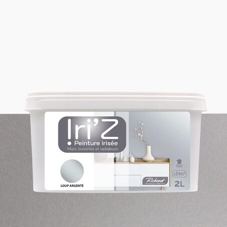 Richard Peinture IRIZ Acrylique loup argenté Brillant 2 L