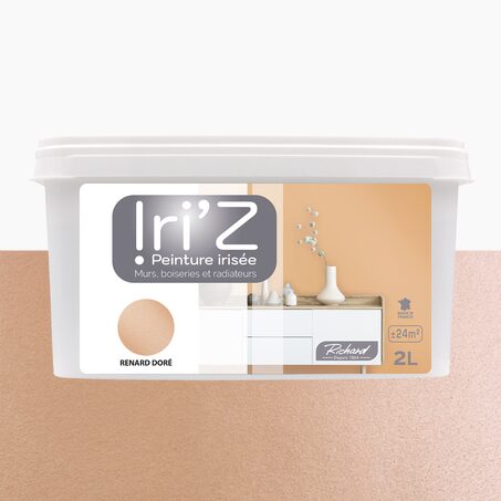 Richard Peinture IRIZ Acrylique renard doré Brillant 2 L