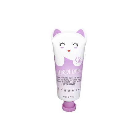 Inuwet Crème mains CHAT FLEUR DE COTON FLEUR DE COTON