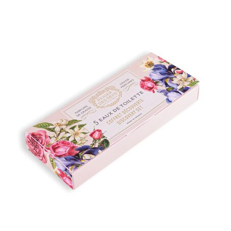 Panier des sens Coffret cosmétique COFFRET DÉCOUVERTE EAUX DE TOILETTE Rose, iris, fleur d'oranger, jasmin, verveine