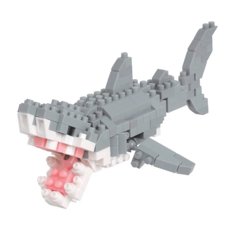 Jeu de construction GRAND REQUIN BLANC