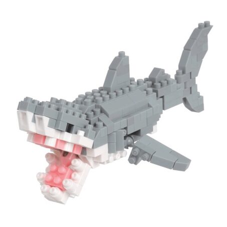 NANOBLOCK Jeu de construction GRAND REQUIN BLANC