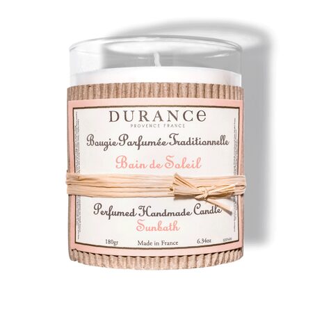 Durance Bougie parfumée TRADITIONNELLE Bain de soleil