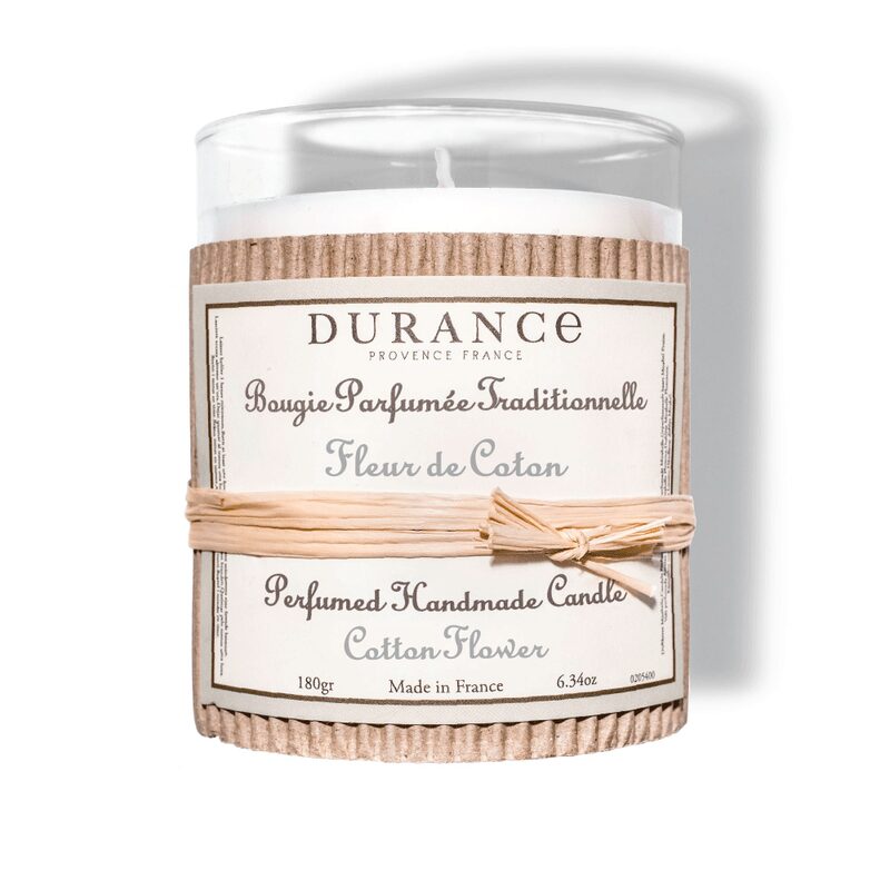 Bougie parfumée TRADITIONNELLE Fleur de coton