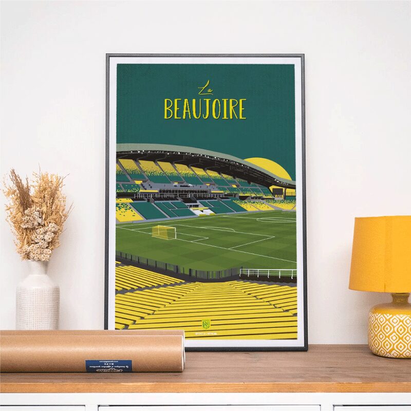 Affiche LA BEAUJOIRE 40 x 60 cm