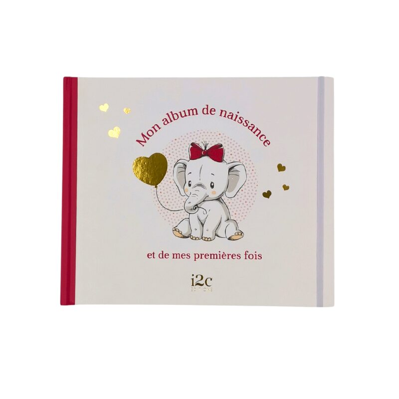 Livre enfant ALBUM DE NAISSANCE ELEPHANT