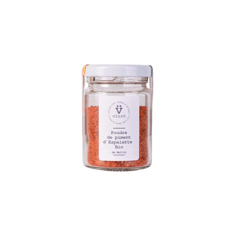 Condiments POUDRE DE PIMENT D'ESPELETTE BIO