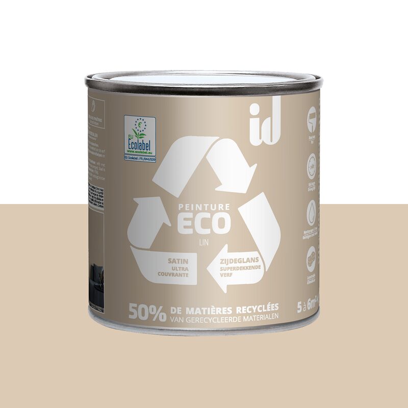 Peinture ECO Acrylique lin Satiné 0,5 L