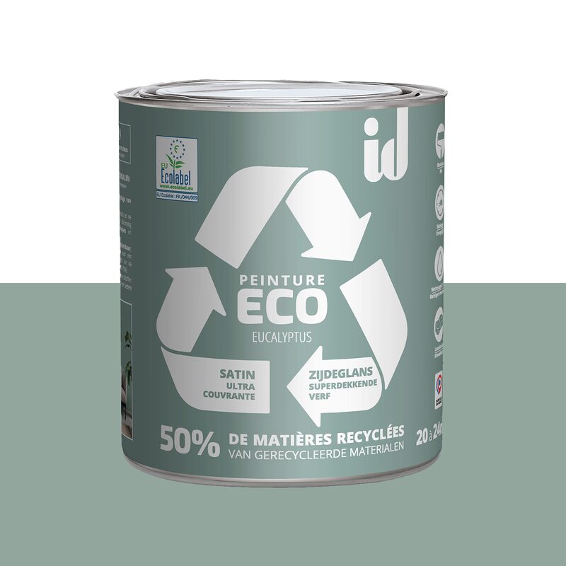 Peinture ECO Acrylique eucalyptus Satiné 2 L