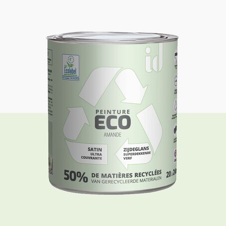 ECO ID Peinture ECO Acrylique amande Satiné 2 L