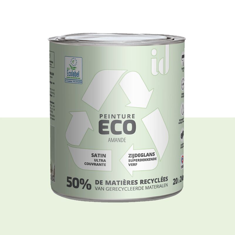 Peinture ECO Acrylique amande Satiné 2 L