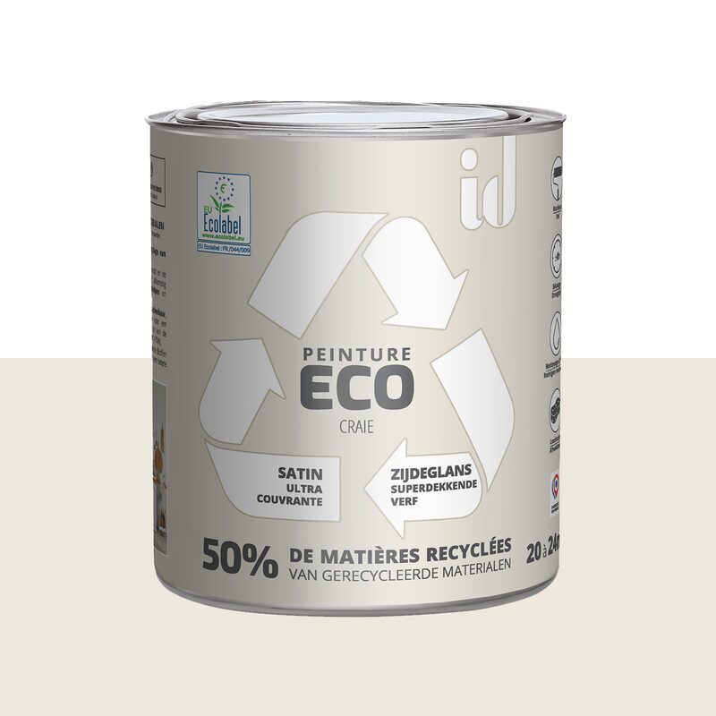 Peinture ECO Acrylique craie Satiné 2 L