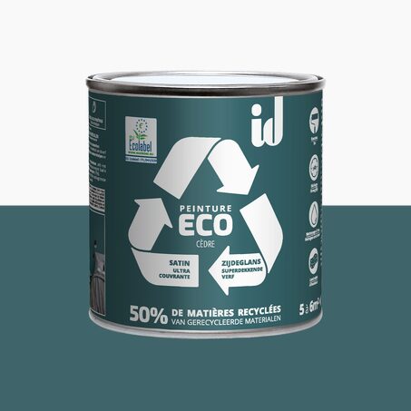 ECO ID Peinture ECO Acrylique Cèdre Satiné 0,5 L