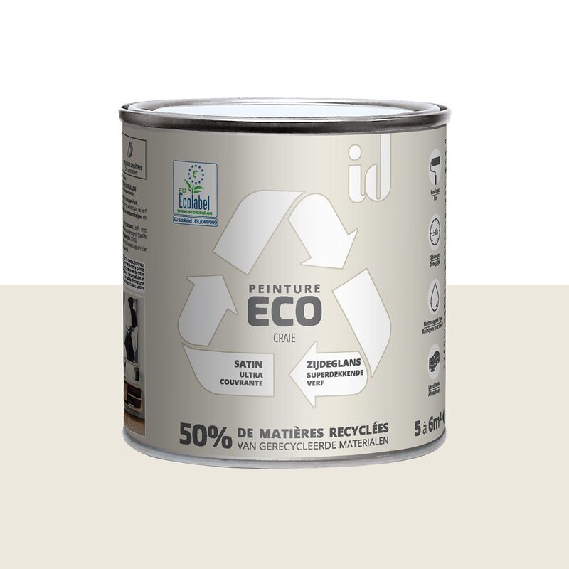 Peinture ECO Acrylique craie Satiné 0,5 L