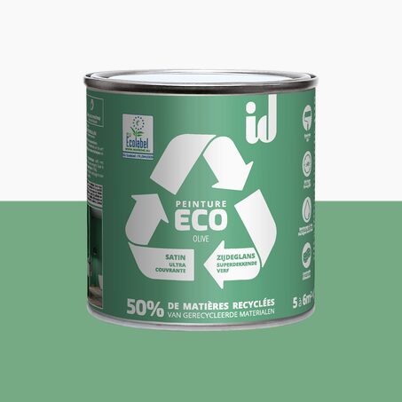 ECO ID Peinture ECO Acrylique olive Satiné 0,5 L