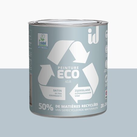 ECO ID Peinture ECO Acrylique azur Satiné 2 L