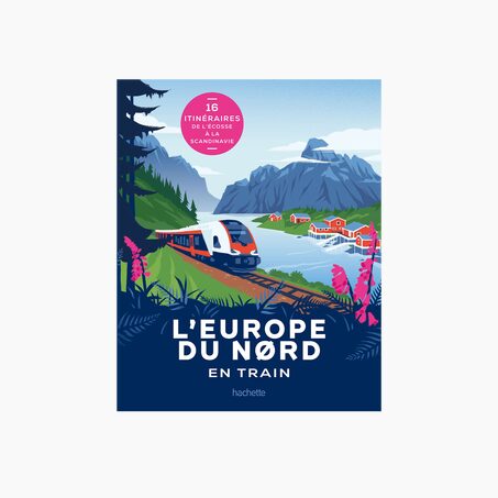 Hachette Pratique Livre voyage et nature L'EUROPE DU NORD EN TRAIN