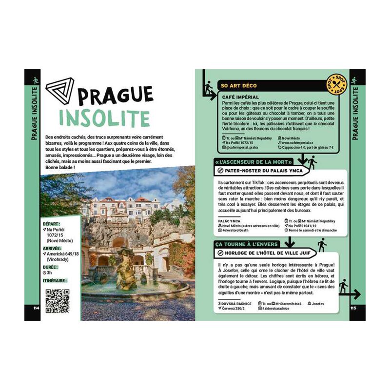 Livre voyage et nature ON SE CASSE ! LES MEILLEURS SPOTS À PRAGUE