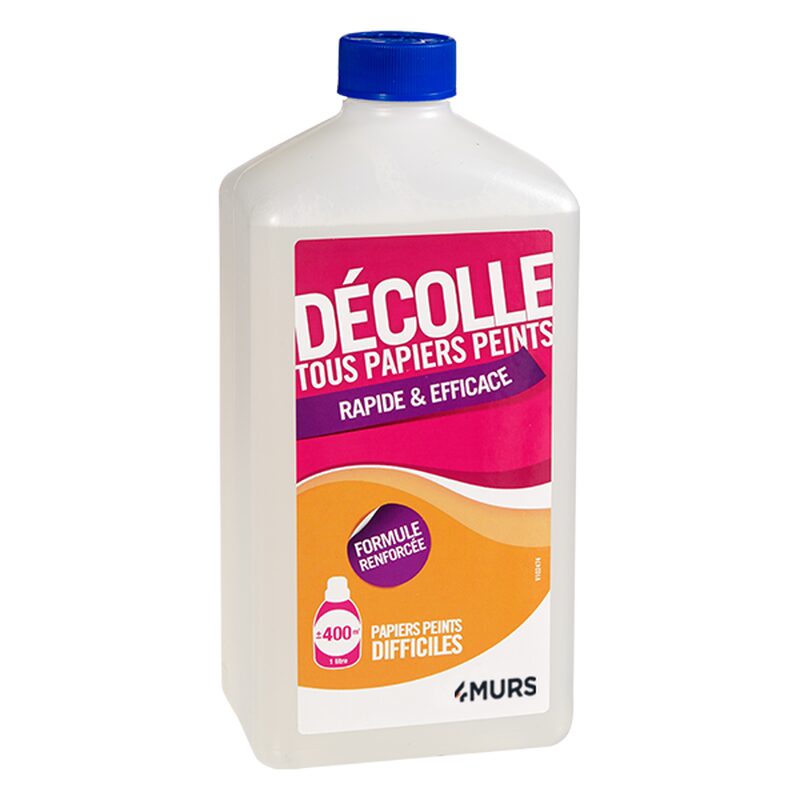 Decolle Papier Peint 4murs 1 L Colle 4murs