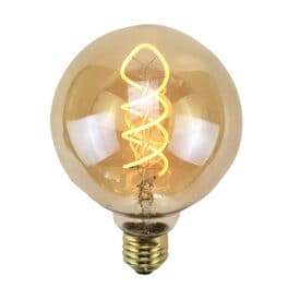 Ampoule LED Décorative Globe Ambré 8W - Little marmaille