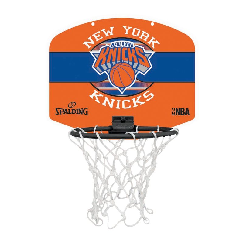 SPALDING Panier de basket NBA MINIBOARD NY KNICKS orange et bleu